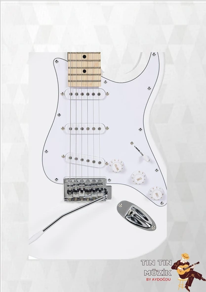 Zoppran Zx1Wh Beyaz Elektro Gitar - 2