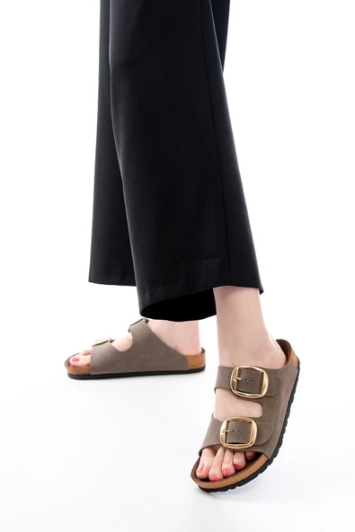 P-101 Vizon Günlük  Kadın Terlik - Resim 2