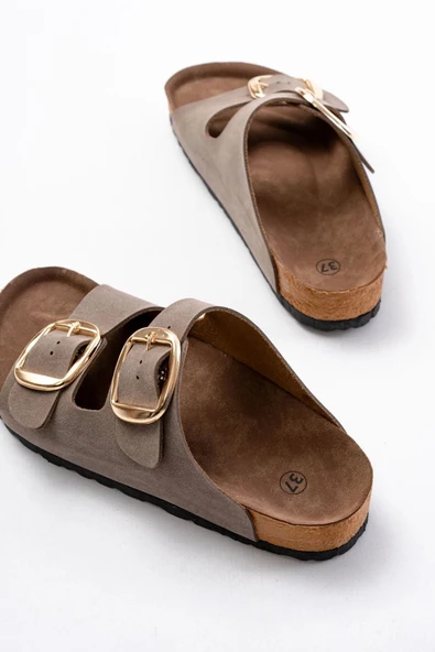 P-101 Vizon Günlük  Kadın Terlik - Resim 5