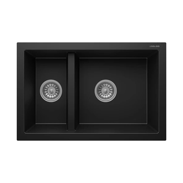 Tetragon 2B 65 Granit Eviye (Metallic Black) ürün görseli