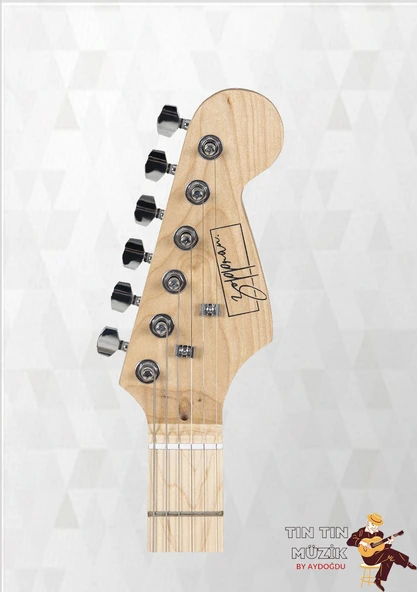 Zoppran Zx1Wh Beyaz Elektro Gitar - 4