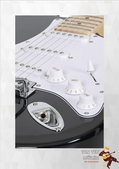 Zoppran Zx1Bk Siyah Elektro Gitar - 3