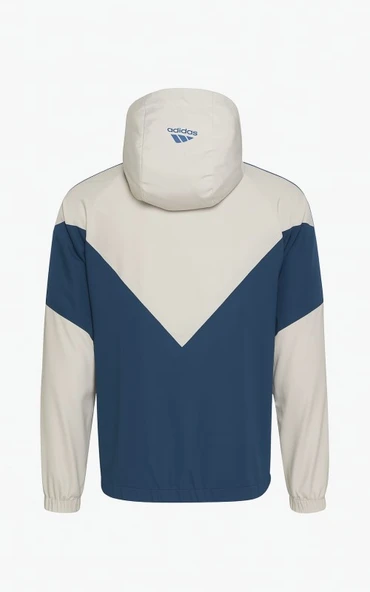 Adidas A03471 Erkek The Run Rain Kapüşonlu Yağmurluk - Resim 5