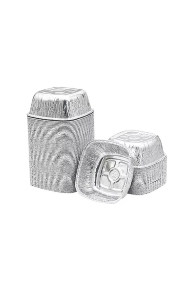 Alüminyum Aşure Tatlı Kasesi Sütlaç Kabı Tatlı Kase Aliminyum 50 Adet ürün görseli