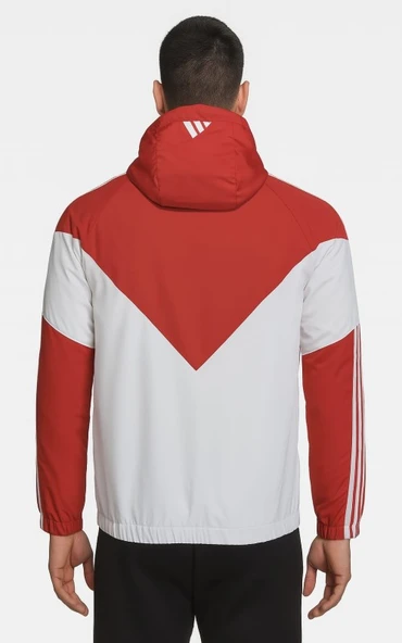 Adidas A03471 Erkek The Run Rain Kapüşonlu Yağmurluk - Resim 8