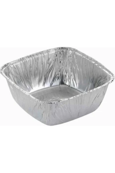 Alüminyum Aşure Tatlı Kasesi Sütlaç Kabı Tatlı Kase Aliminyum 50 Adet - Resim 2