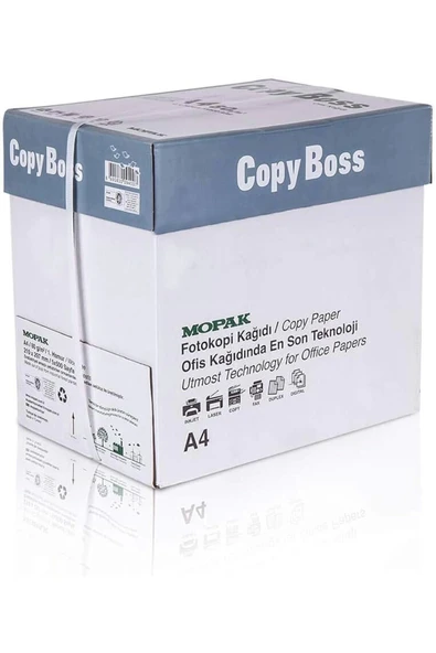 Copy Boss A4 Fotokopi Kağıdı 80gr 5 Paket (2500 Yaprak) (1 Koli) - Resim 2
