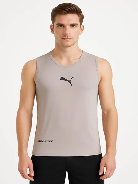Puma P02817 Erkek Petekli Askılı T-shirt - Resim 3