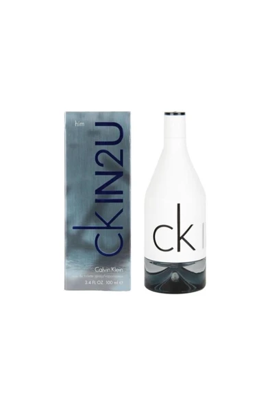 Calvin Klein Ck In2u Men Edt 100 ml Erkek Parfüm - Resim 2