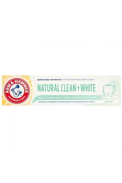 Arm&Hammer Natural Clean White Diş Macunu 75ml