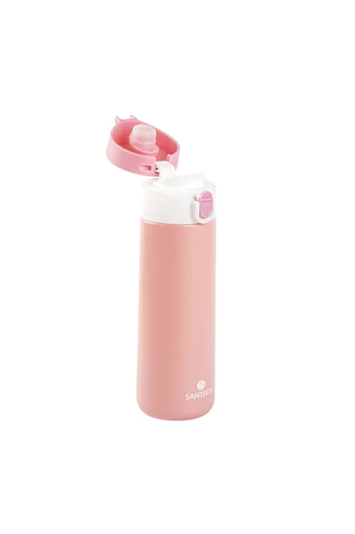 HAERS PEMBE PASLANMAZ ÇELİK TERMOS 350ML - 2