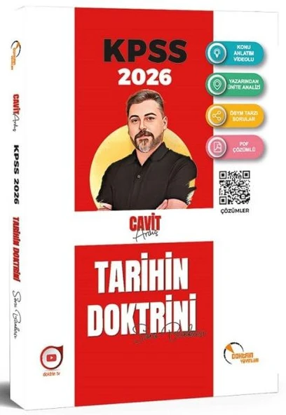 Doktrin 2026 KPSS Tarihin Doktrini Soru Bankası Çözümlü ürün görseli 1
