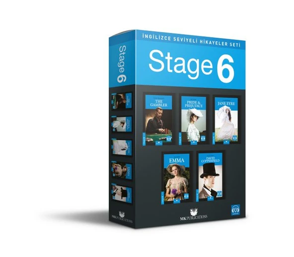 İngilizce Seviyeli Hikayeler Seti - Stage-6 ürün görseli 1