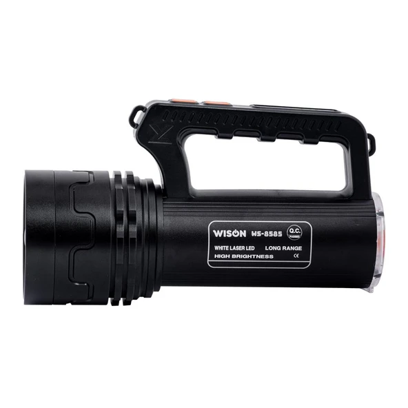 Şarj Edilebilir Zoomlu El Feneri - Wison - 5500 Lümen - 55 Watt - 3