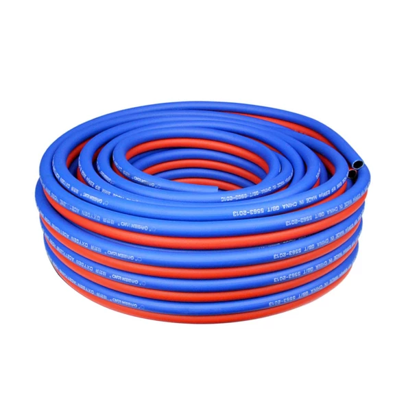 Çelik Oksijen Hava Hortumu 8mm Çiftli Twin Termo Hortum METRE SEÇ - 3