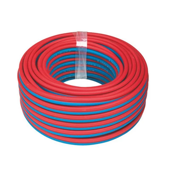 Çelik Oksijen Hava Hortumu 8mm Çiftli Twin Termo Hortum METRE SEÇ - 5