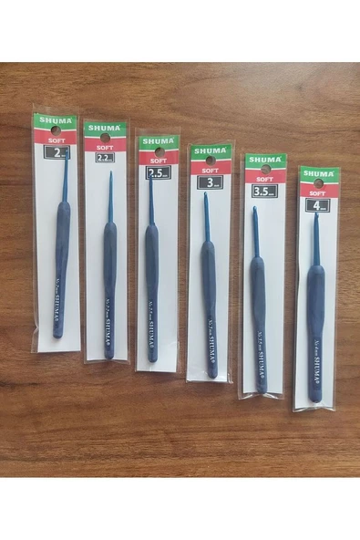 Enuyguntuhafiye Silikon Saplı Blue (MAVİ) Tığ ( 1 Adet ), Yumuşak Saplı - 4