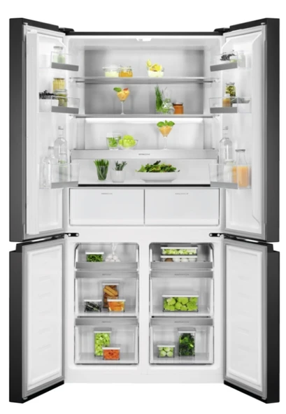 Electrolux-ELT9VE52M0 No Frost Gardırop Tipi Siyah Buzdolabı - 2