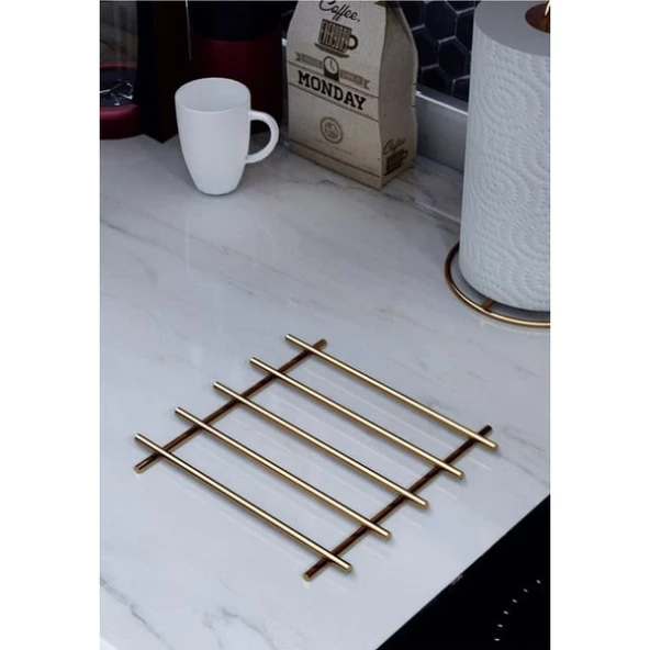 Periboia Yanmaz Paslanmaz Çelik Nihale Gold Renk