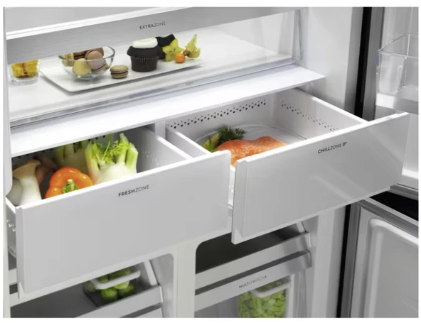 Electrolux-ELT9VE52M0 No Frost Gardırop Tipi Siyah Buzdolabı - 6