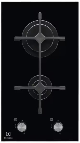 Electrolux-EGC3322NVK Siyah Cam Domino Ocak ürün görseli