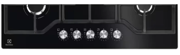 Electrolux-KGG75362K Wok Gözlü Siyah Cam Ankastre Ocak - 2