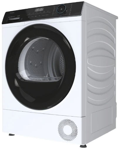 31102805-Haier HD100-A2939E-TR 10 KG Beyaz Kurutma Makinası - Resim 3