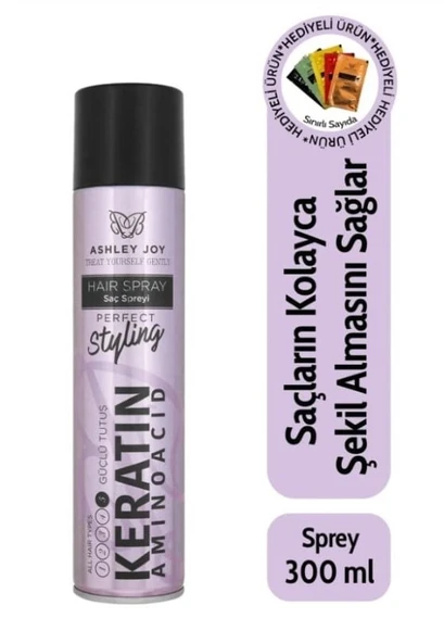 Ashley Joy Saç Spreyi Güçlü Tutuş 300 ML ürün görseli 1