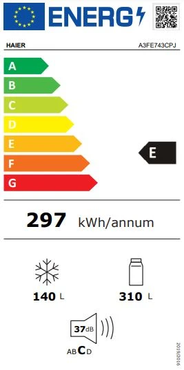 34003315-Haier A3FE743CPJ 3 Kapılı 450 Litre Solo Buzdolabı - 8