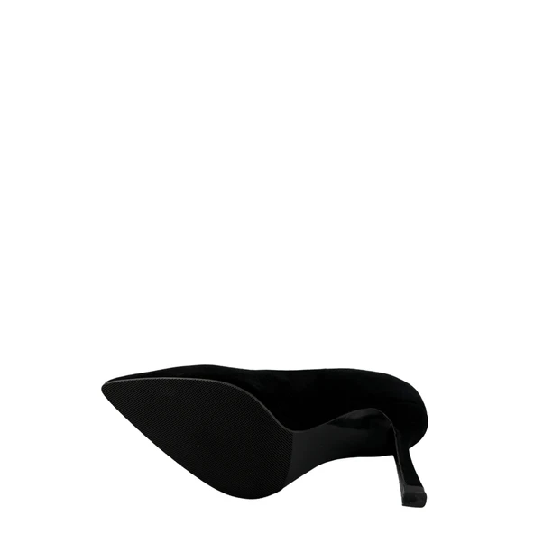 Disparita 26704 Hakiki Süet Stiletto İnce Topuk Kadın Ayakkabı - 3