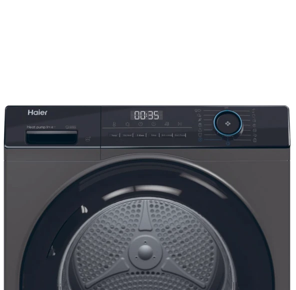 31102803-Haier HD90 A2939RE-TR  ANTRASİT Isı Pompalı Kurutma Makinası - Resim 4