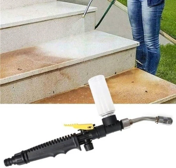 TechTic 56cm 2in1 Bahçe Oto Araç Yıkama Tabancası Köpük Hazneli Su Tabancası Yüksek Basınçlı - Resim 5