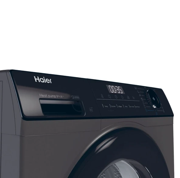 31102803-Haier HD90 A2939RE-TR  ANTRASİT Isı Pompalı Kurutma Makinası - Resim 2