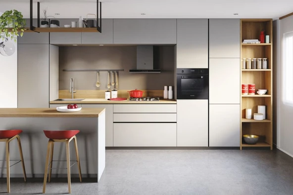 33703224-Hoover HOT 3051BI/E- Siyah Ankastre Fırın - Resim 2