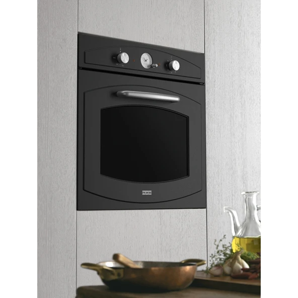 116.0696.542-Franke Country Fco 86 H Nero Ankastre Fırın - Resim 3
