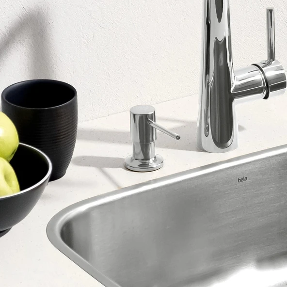 10204083-Solido Sıvı Sabunluk Krom - Resim 2