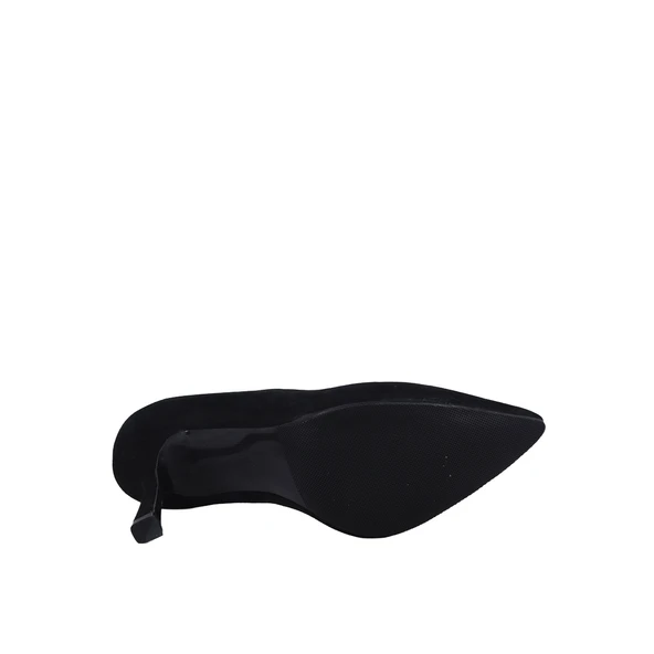 Disparita 26704 Hakiki Süet Stiletto İnce Topuk Kadın Ayakkabı - Resim 3