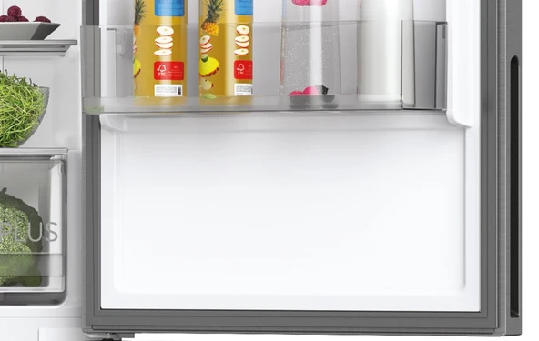 34004858-Hoover HOCE4T618EX Kombi No-Frost Gri Buzdolabı - Resim 4