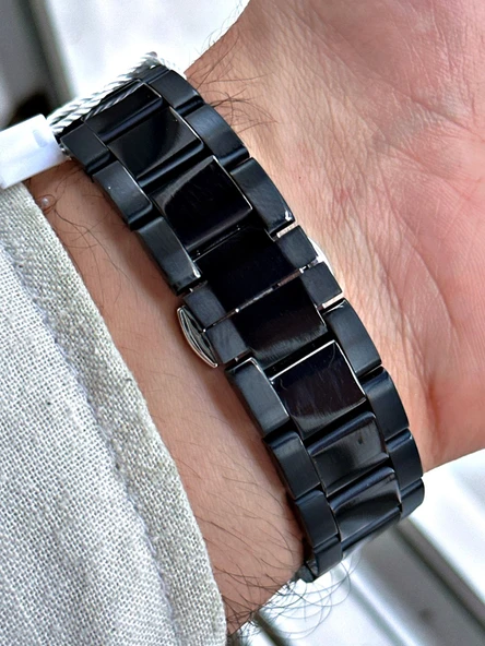 TI-611A TIGER OTOMATİK ÇELİK ERKEK SAATİ - Resim 2