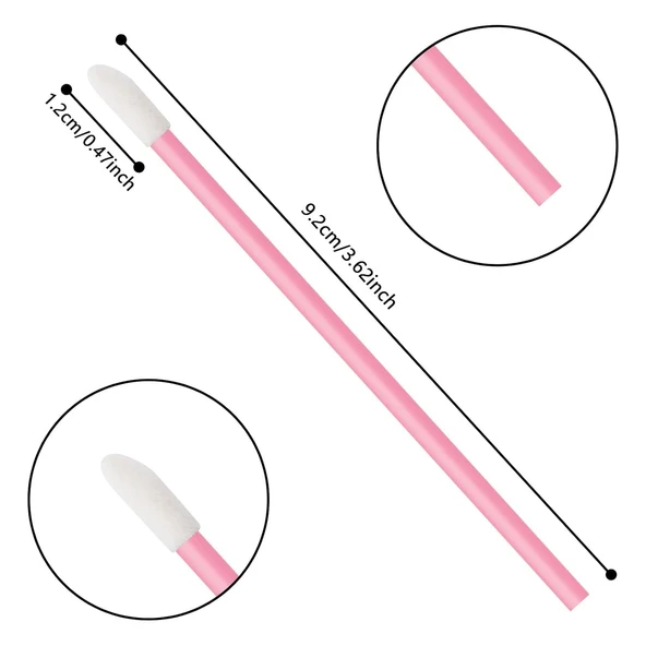 Dudak Ruj Aplikatörü Lip Gloss Kaş Kirpik Çubuğu 50li - 5