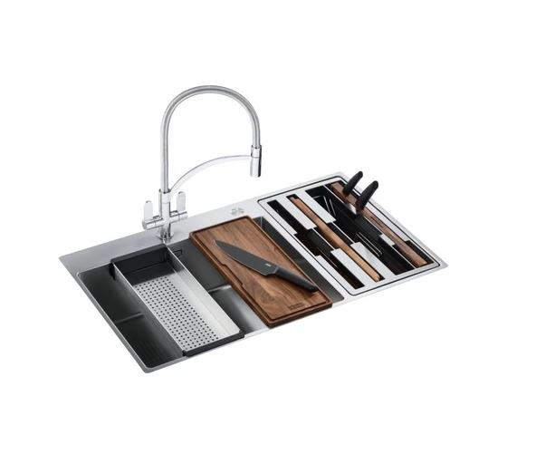 127.0543.036-Franke Box Center Bwx 220-54-27 Bx Çelik Eviye - Resim 5