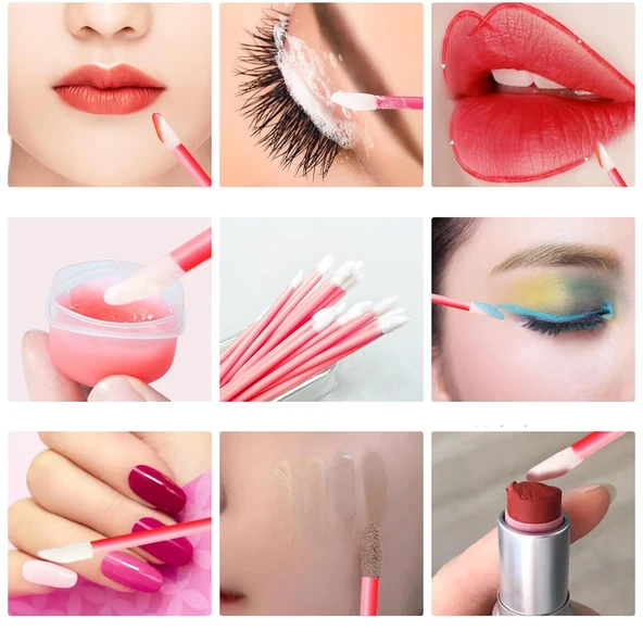 Dudak Ruj Aplikatörü Lip Gloss Kaş Kirpik Çubuğu 50li - 3