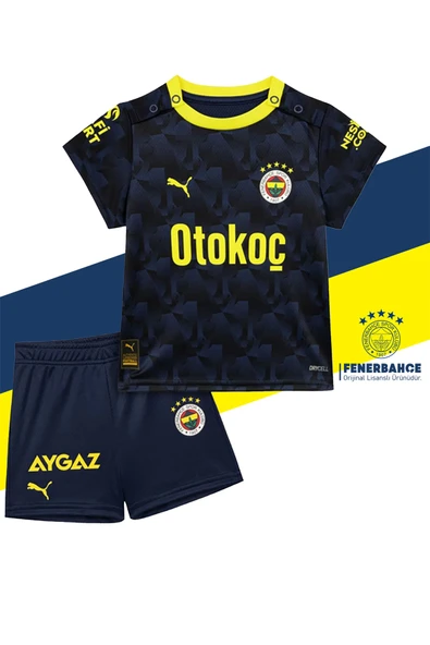 Fenerbahçe Orijinal Lisanslı 23/24 Lacivert Baby Forma Set ürün görseli 1