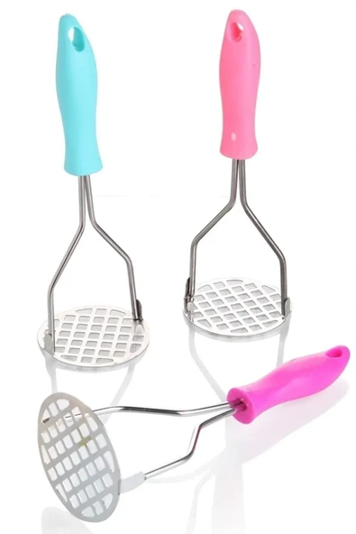 Slikon Saplı Patates Ezme Aparatı - 2
