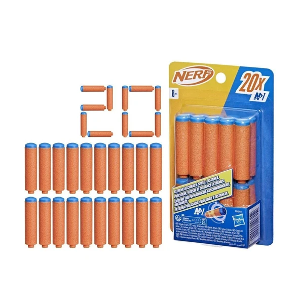F8640 Nerf N Serisi Dart 20li Yedek Paket ürün görseli