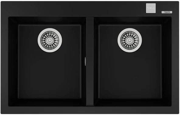 115260014-Teka Forsquare 790 Tg Black Granit Eviye ürün görseli