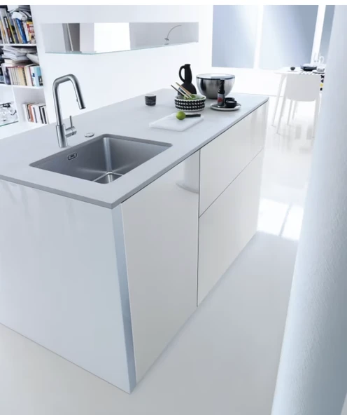 127.0655.173-Franke Mythos Myx 210-55 Çelik Eviye - Resim 5