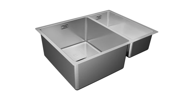 115030010-Teka Flexlinea Rs15 2B 580 Çelik Eviye - Resim 4