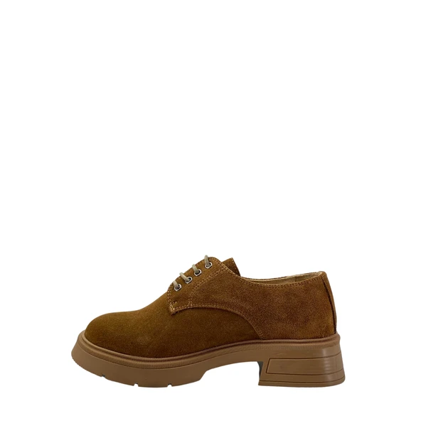 Disparita 257001 Hakiki Süet Loafer Kadın Ayakkabı - 12