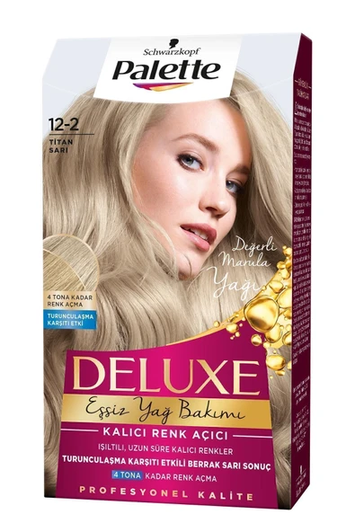 Palette Deluxe 12-2 Titan Sarı X 2 Adet - 2